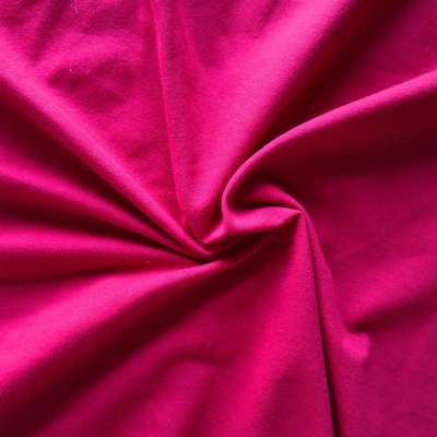 Plain dyed high quality 100% combed cotton or CVC  knitted terry fabric for dress cloth